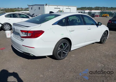 2021 Honda Accord Sport Special Edition из США, поврежденный, VIN 1HGCV1F41MA093949